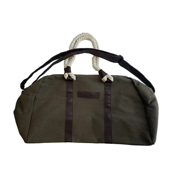 Tommy Bahama - Weekend Duffel Bag With Shoulder Strap Rope Handle - Picture 1 of 10